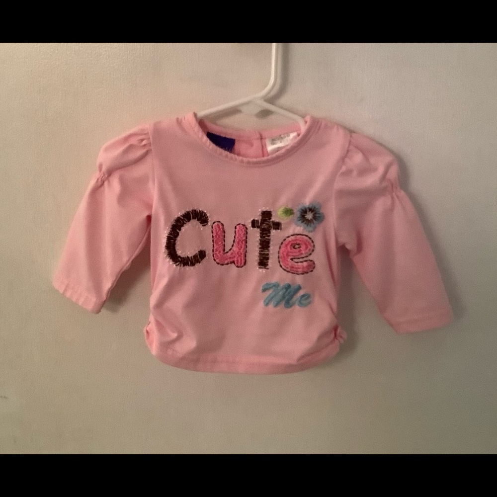 🤑Hopscotch long sleeve shirt. Size 6-9M